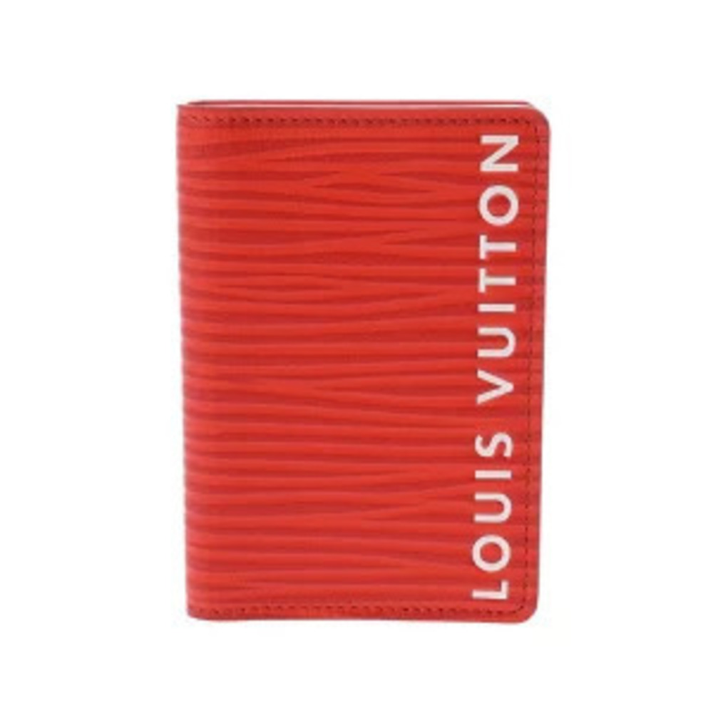 Louis Vuitton Epi Organizer de Poche Red Leather Card Case